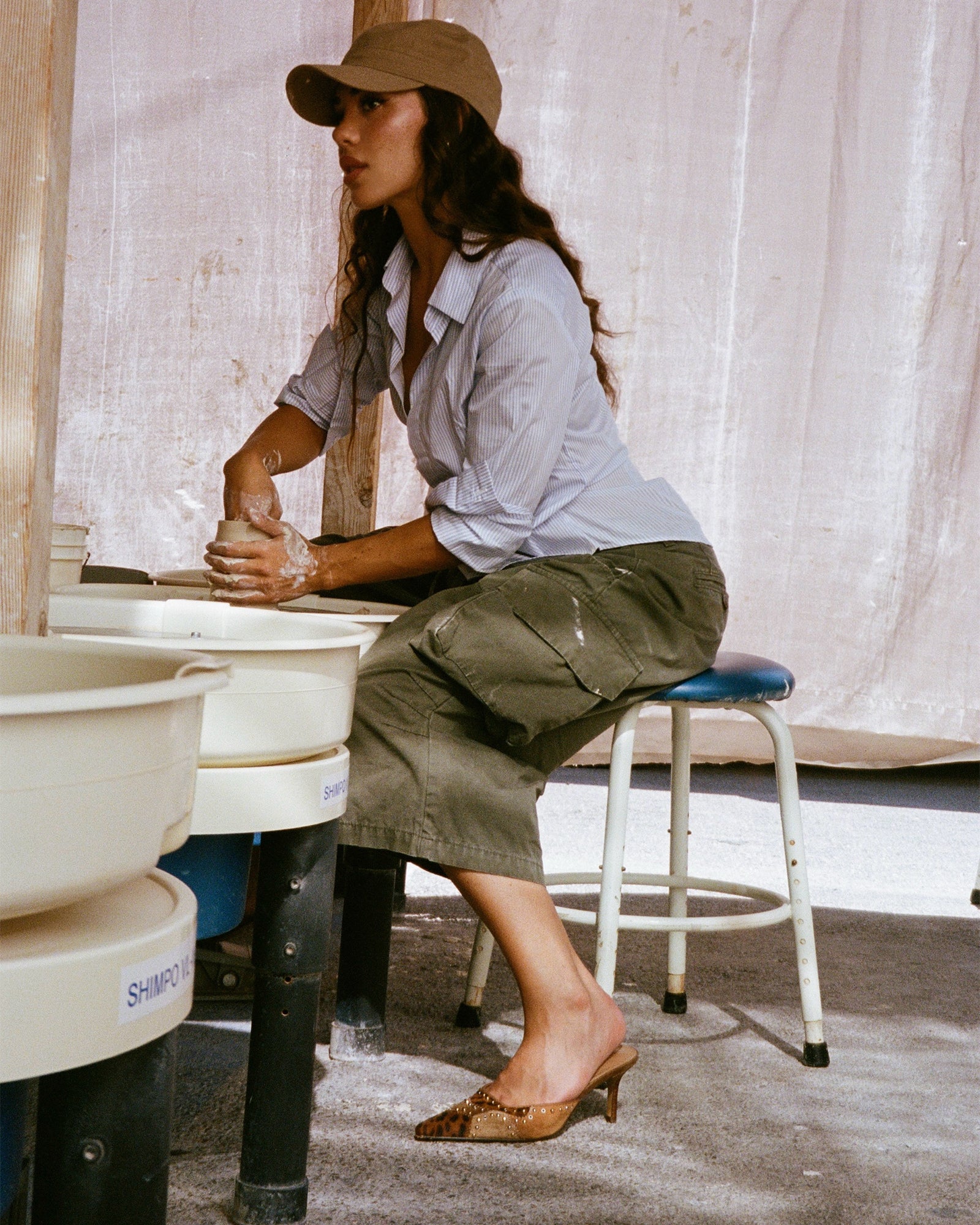 ALEXI LEOPARD MULTI STUDS