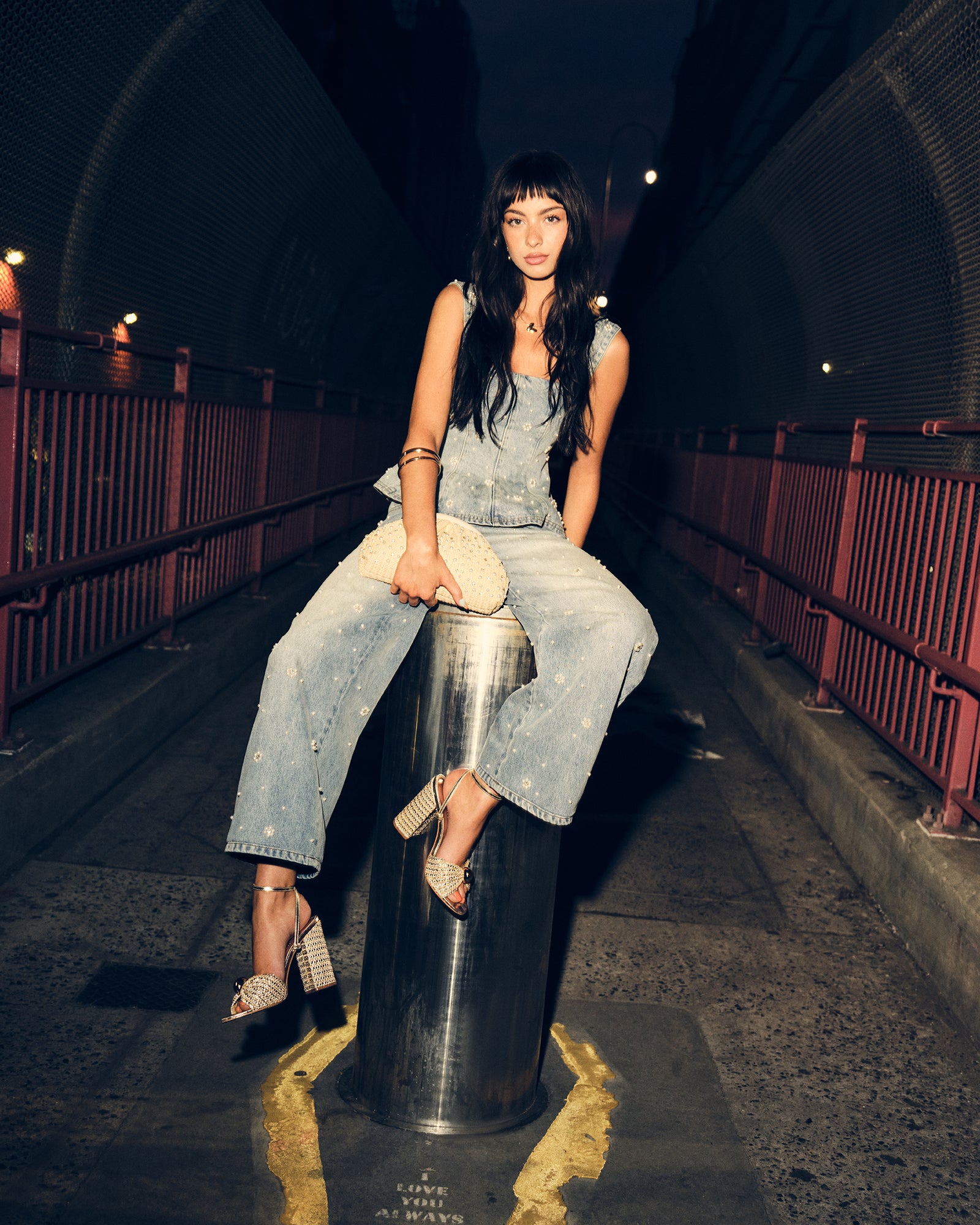 DEVEN BAG RHINESTONES