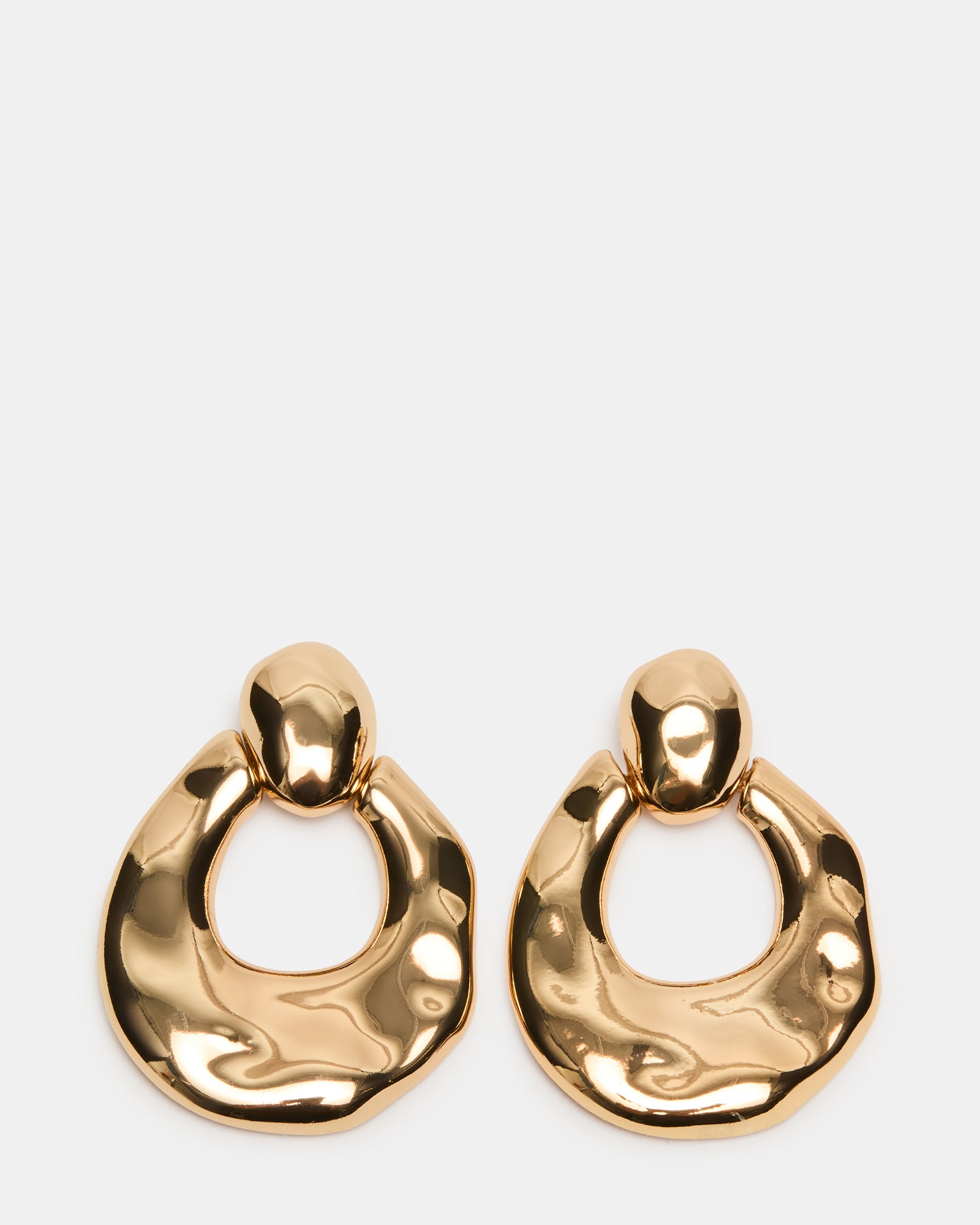 DOOR KNOCKER EARRINGS GOLD