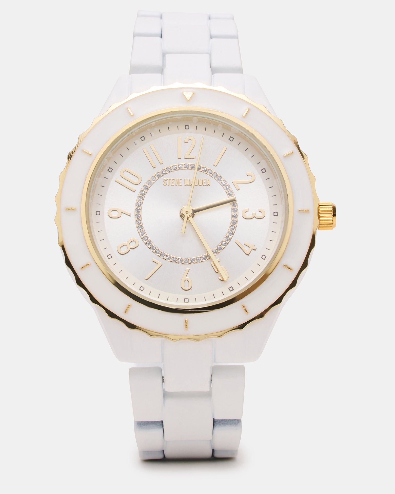 WOMEN'S STAINLESS STEEL WATCH WHITE
