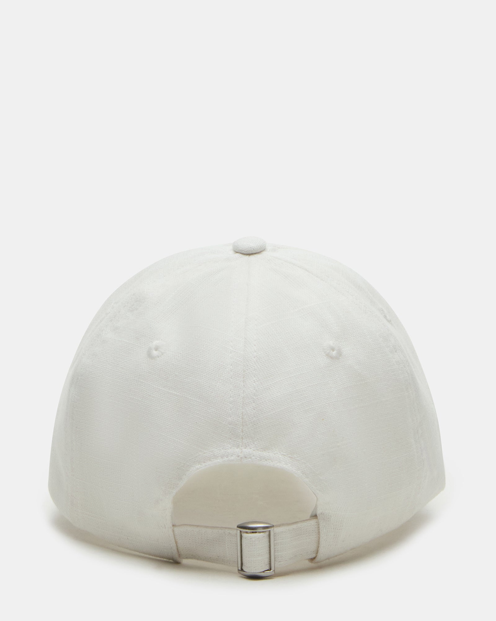 LINEN BASEBALL CAP CREAM