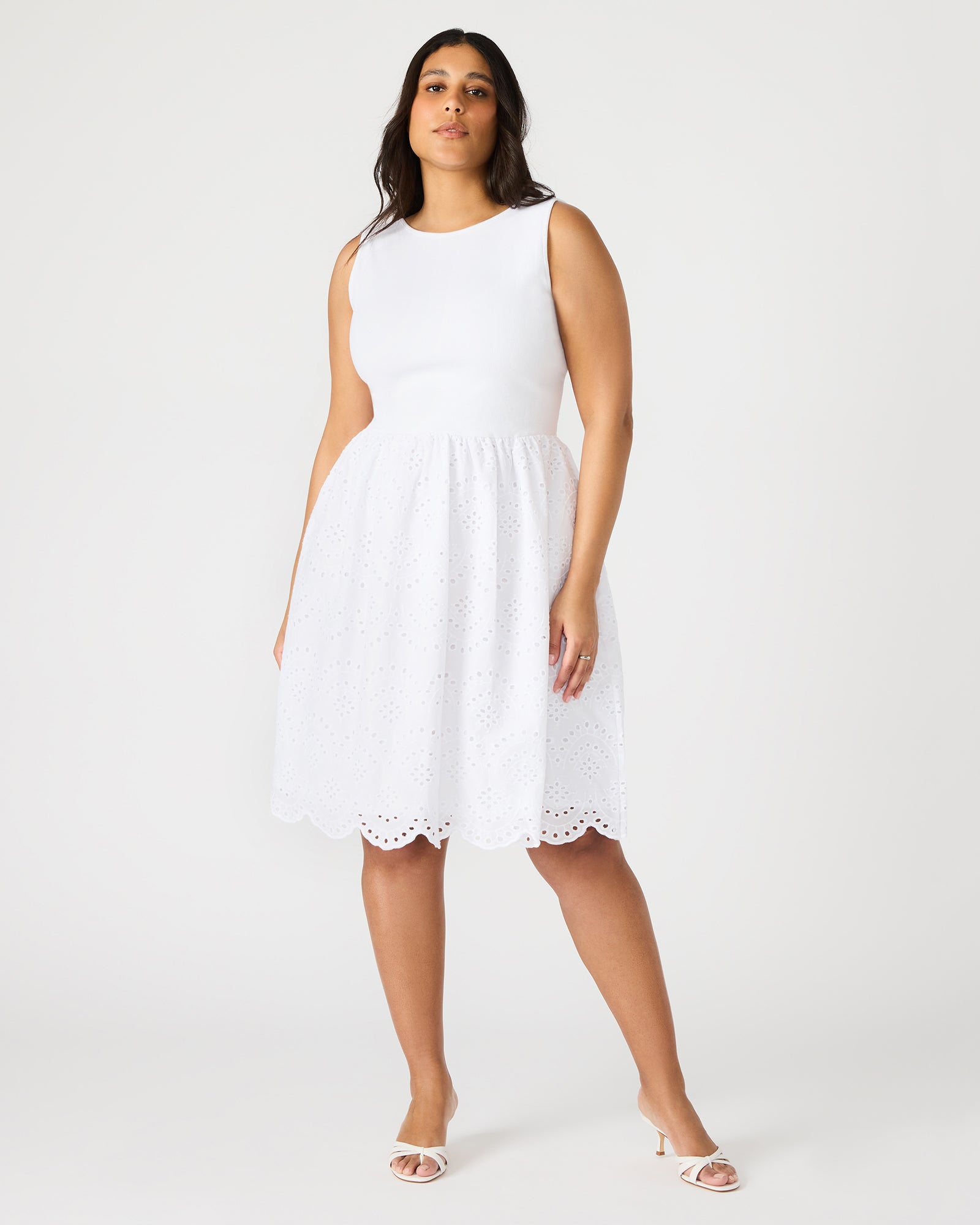 JULIAN DRESS WHITE