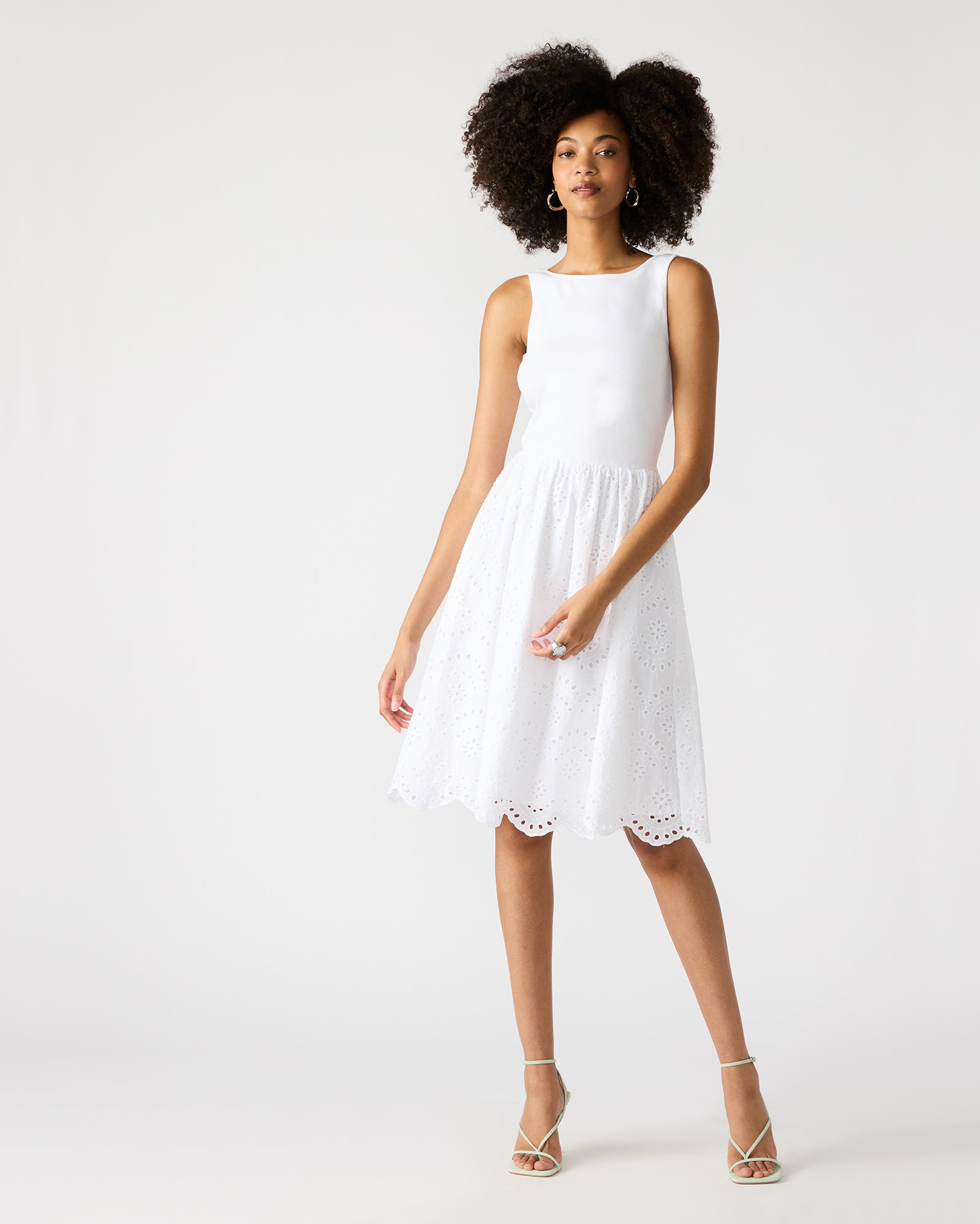 JULIAN DRESS WHITE