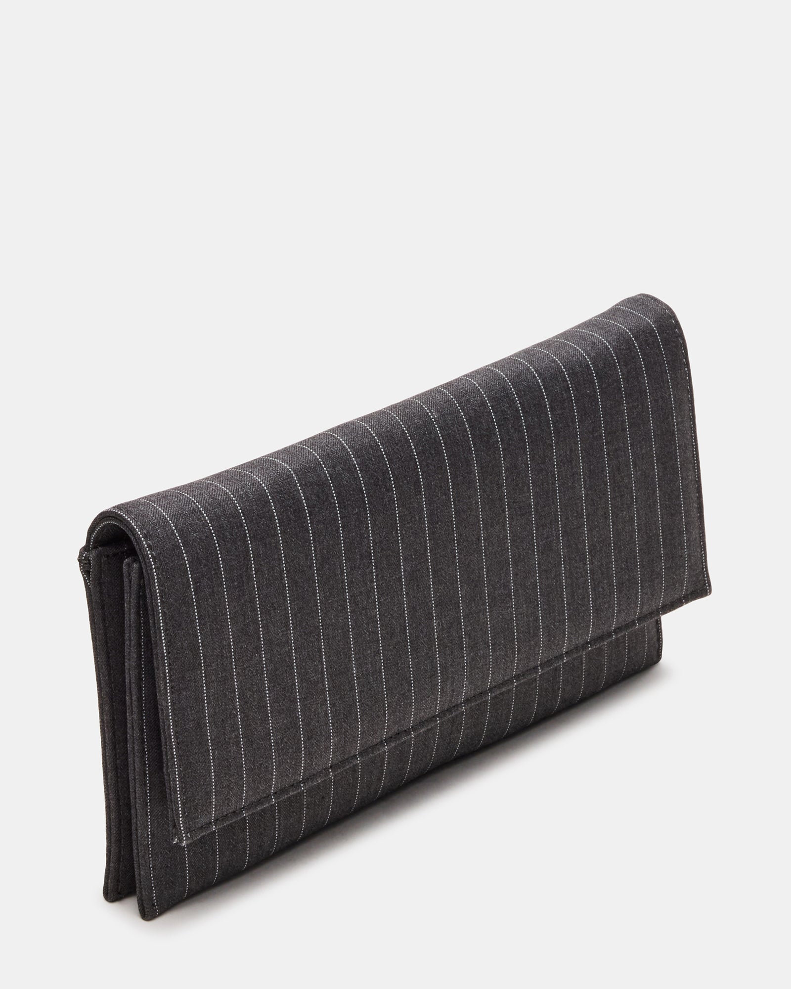 JULIANA BAG GRAY PINSTRIPE