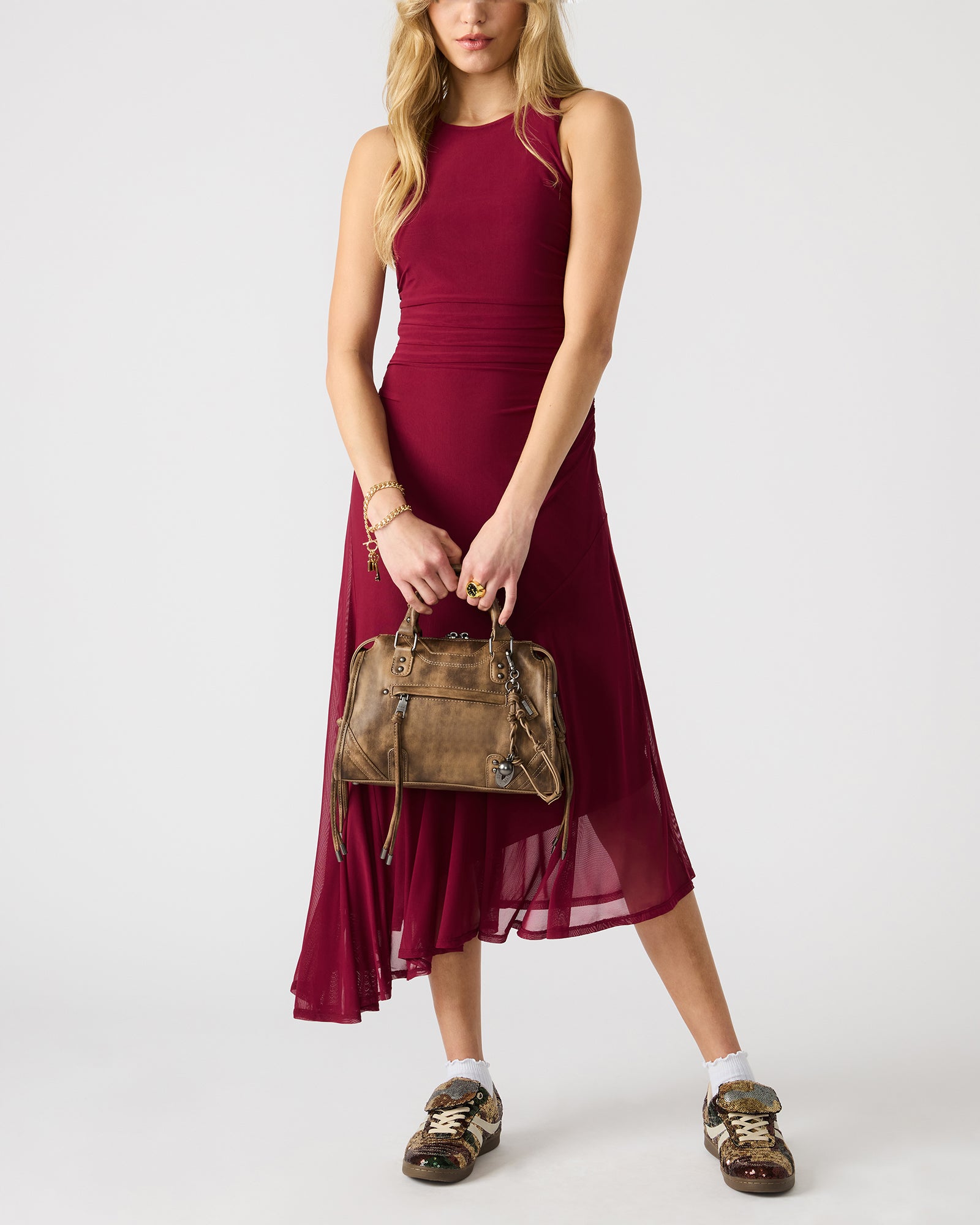 RIGGS BAG BROWN DISTRESSED