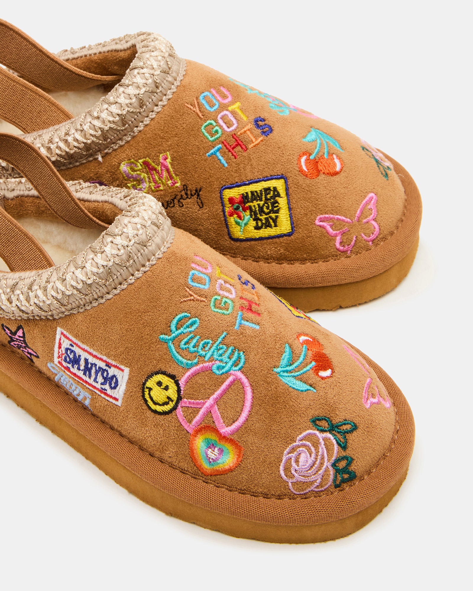TODDLERS' SELENA COGNAC MULTI