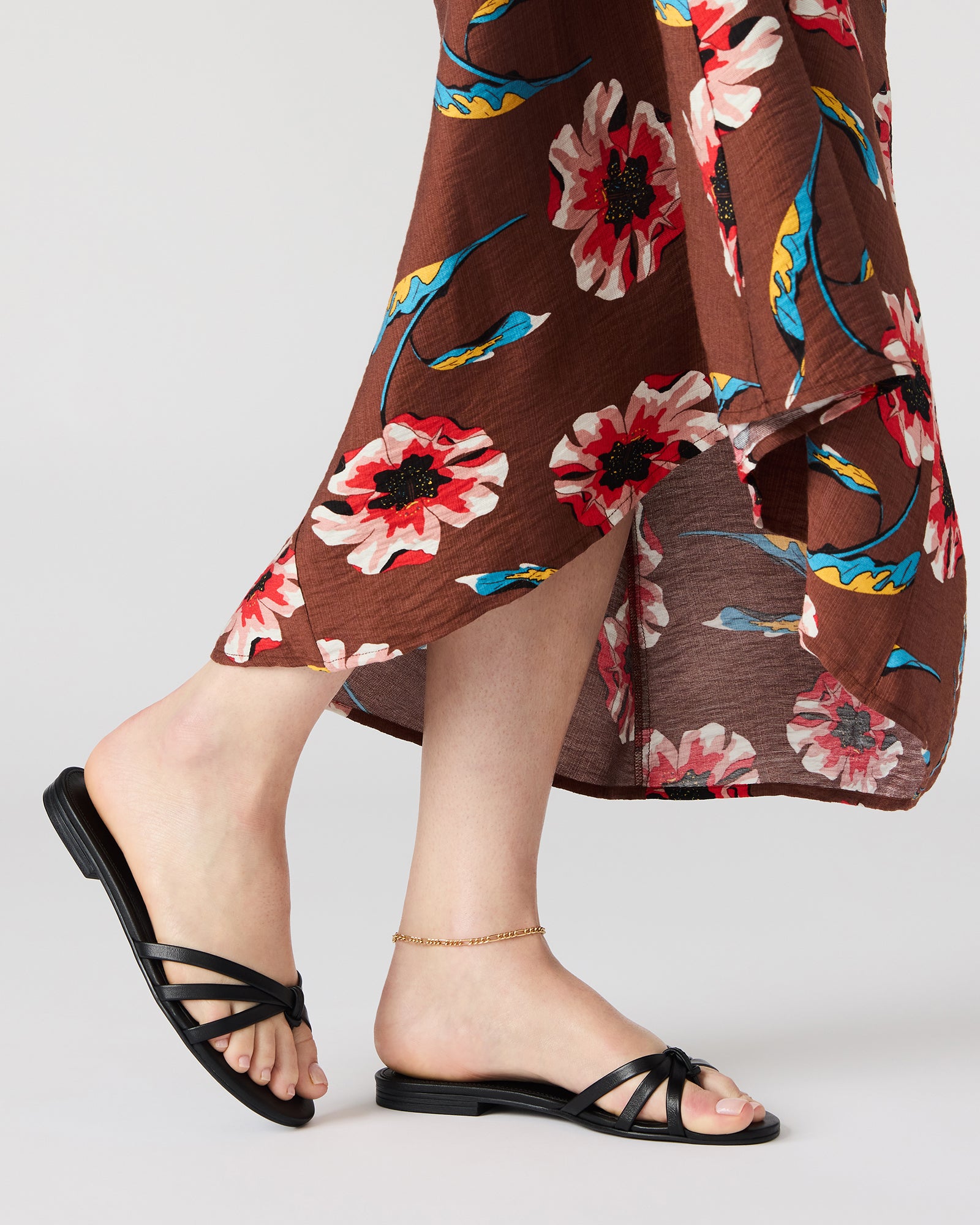 CALISSI BLACK LEATHER