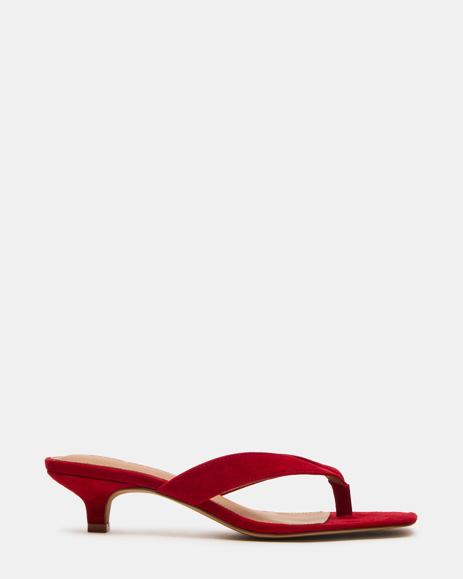 TRACIE RED SUEDE