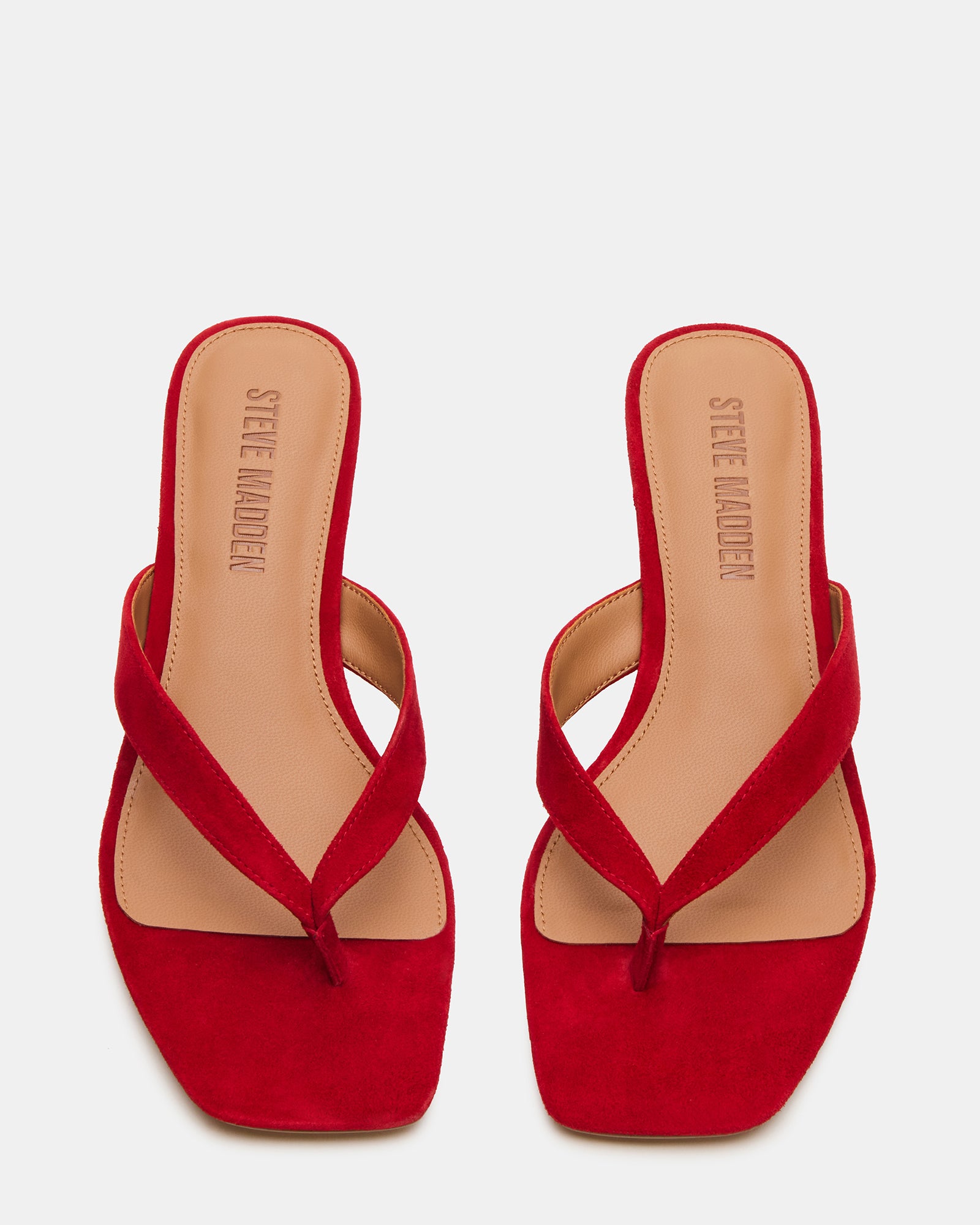 TRACIE RED SUEDE